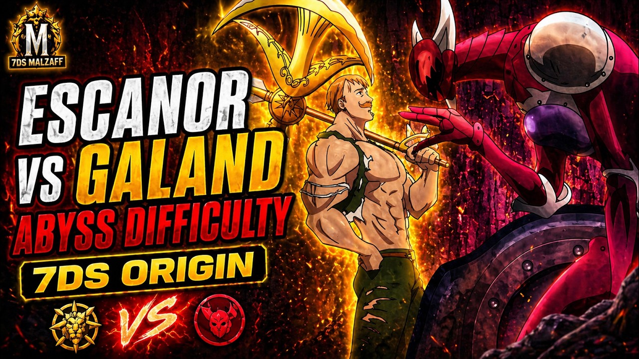 Escanor VS Galand Abyss Difficulty &mdash; Can He Solo It? | 7DS Origin