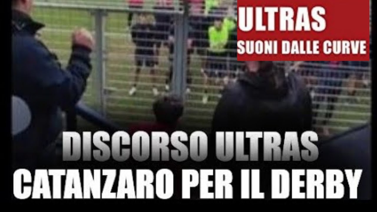 🎥 DISCORSO ULTRAS CATANZARO ALLA SQUADRA PER IL DERBY CONTRO IL COSENZA