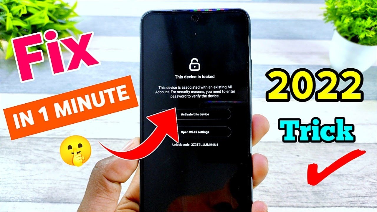 This device is locked mi account 😭 || Mi activate this device || [2022]