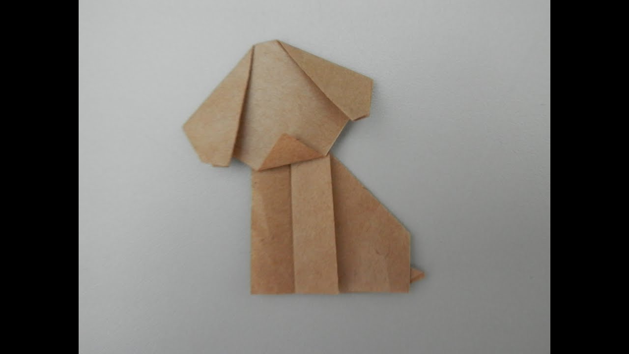 Cachorro - Origami