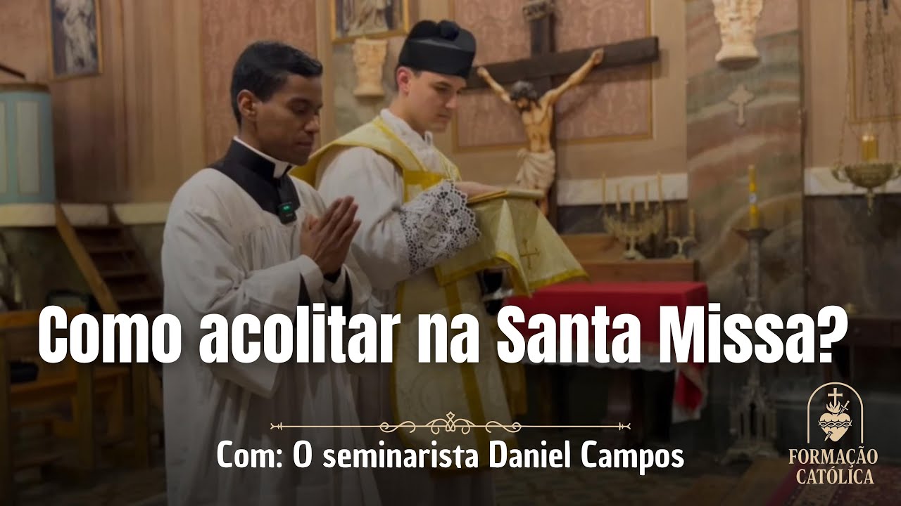 Como acolitar na Santa Missa Tridentina