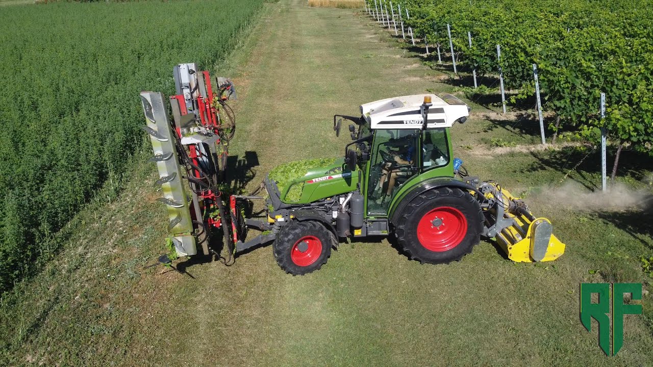 |Fendt 211P & Cimatrice Ero Elite + Trinciaerba GL1| Az.Agr. Alberti|