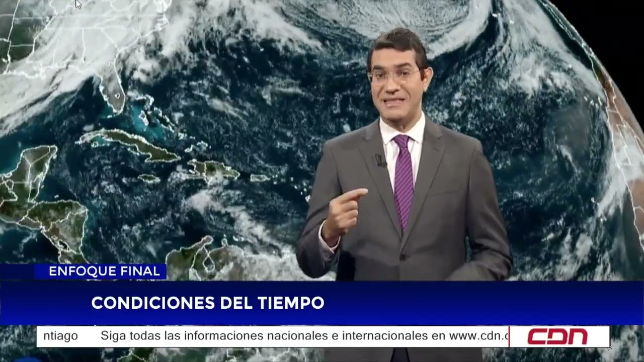 Frente frío 32 provocará lluvias fuertes y posible descenso de temperaturas en República Dominicana