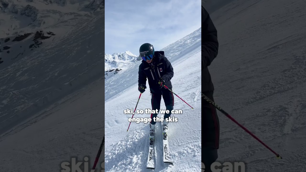 How to ski steep slopes like a World Cup Slalom skier⛷️ Part 1