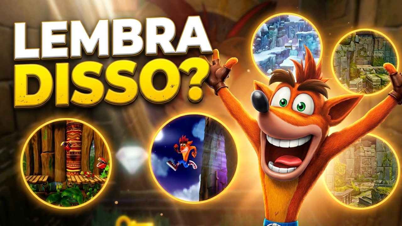 EU ME LEMBRO MUITO BEM DESSAS FASES... | CRASH BANDICOOT N SANE TRILOGY