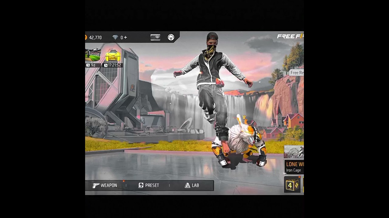 inverted ice trick 🫦🍁 #freefire #freestyle #zykron gloowall
