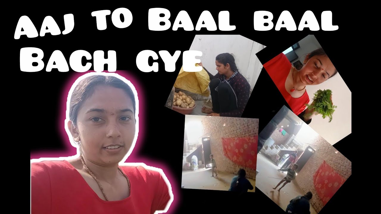 आज तो बन्दर पीछे की तरह पीछे पड़ गया | Aaj to bhagwan ne bacha liya 😜🤣 | @Bindassgirl123t 