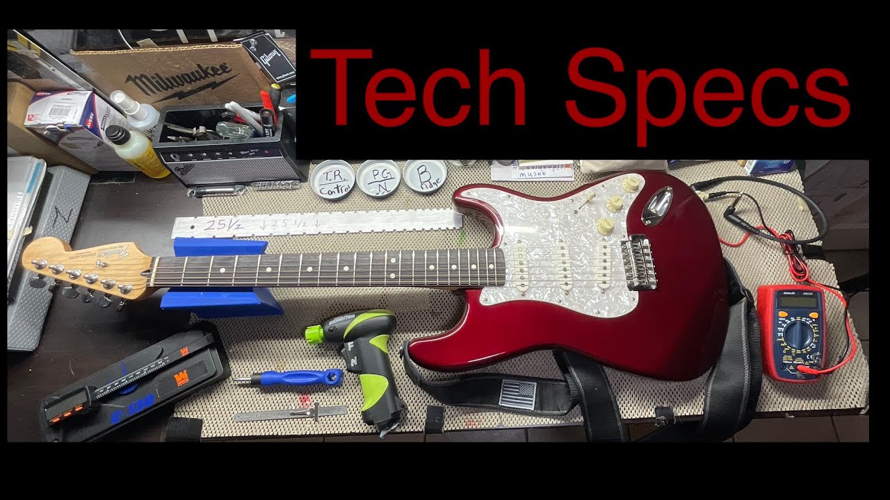 Tech Specs: 1998 MIM Fender Stratocaster