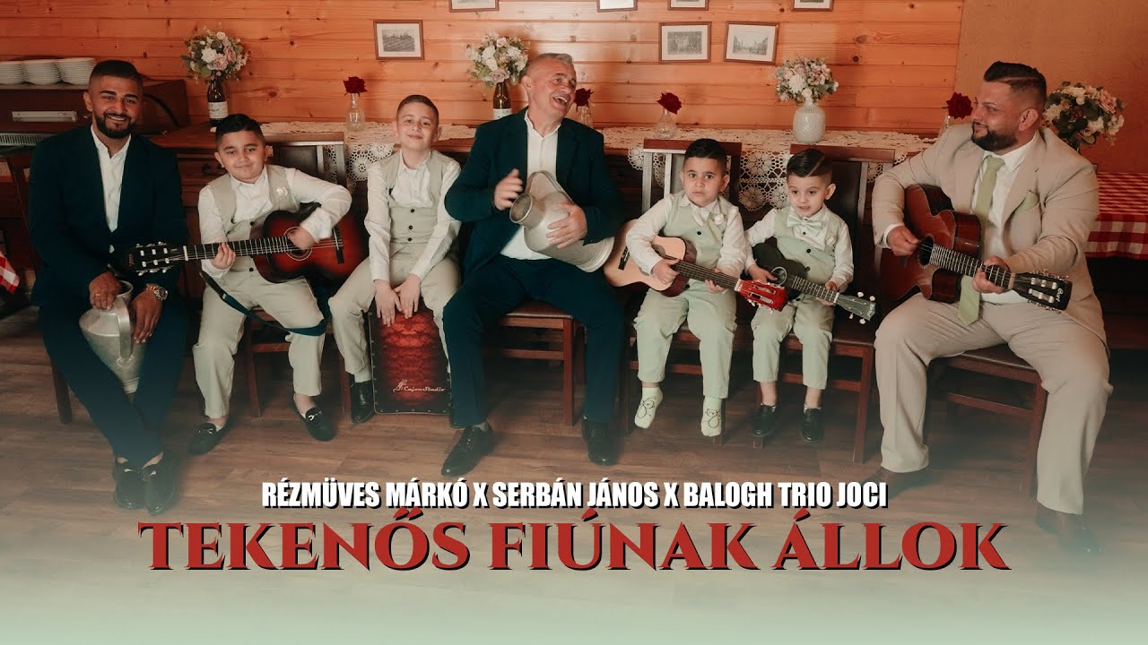 Rézmüves Márkó x Serbán János x Balogh Trio Joci - Tekenős fiúnak állok  /OFFICIAL MUSIC VIDEO 4K/