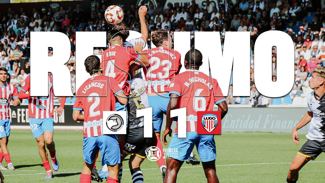 Resumen | Unionistas CF 1-1 CD Lugo | J8 #PrimeraFederación 24/25