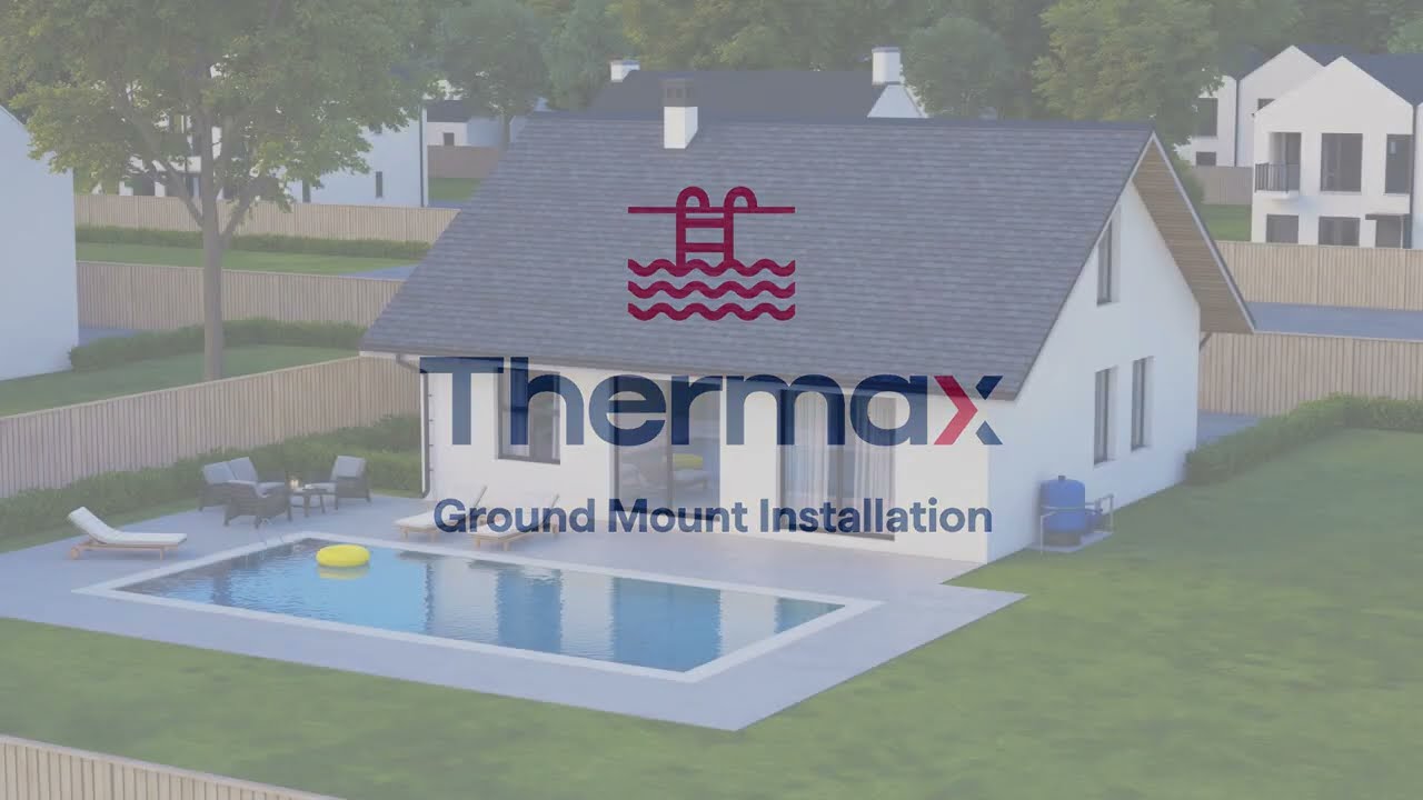Thermax Solar Pool Panels - Ground Mount