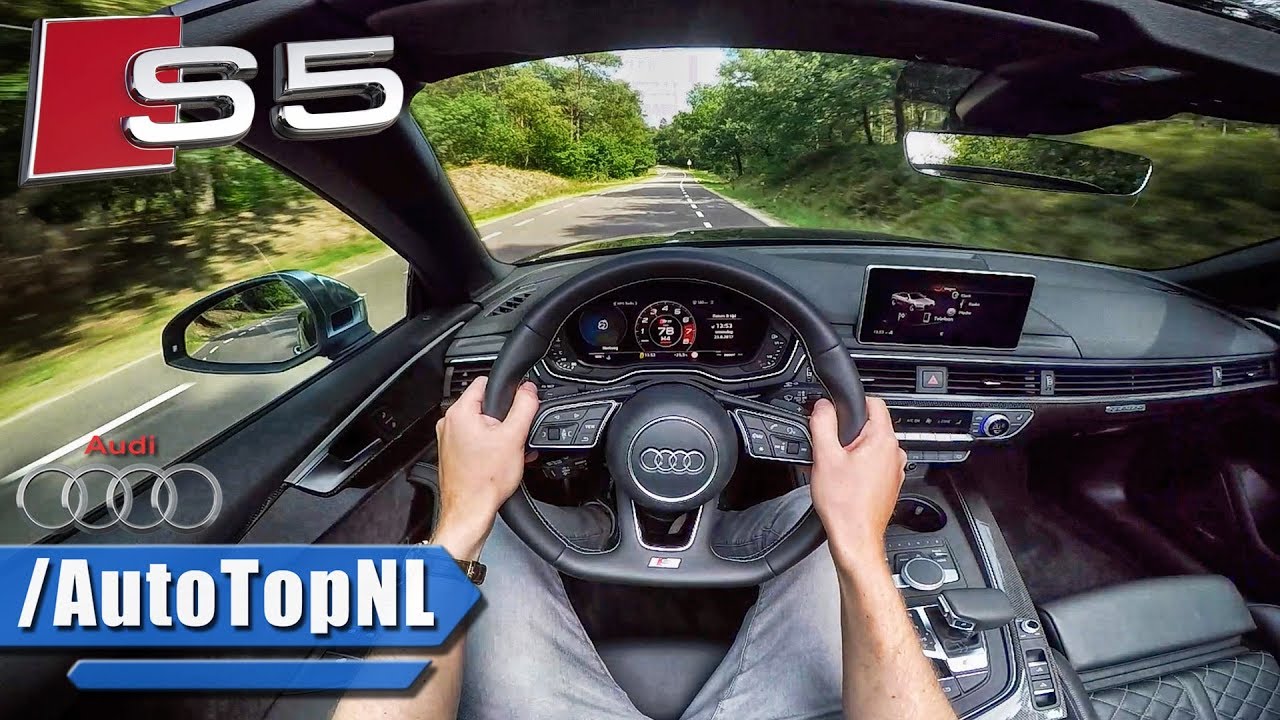 2017 Audi S5 Convertible 3.0 TFSI POV TEST DRIVE by AutoTopNL
