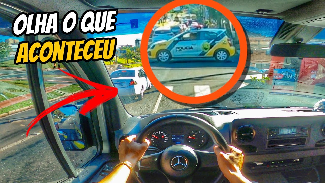 Dirigindo o micro ônibus da auto escola Santana. Olha que aconteceu confira - pressão na roça
