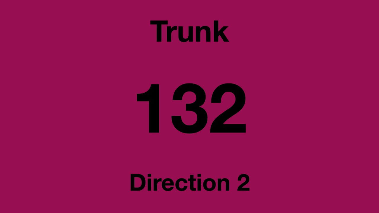 [SBS Transit] Trunk Bus Service 132 - Direction 2 Hyperlapse