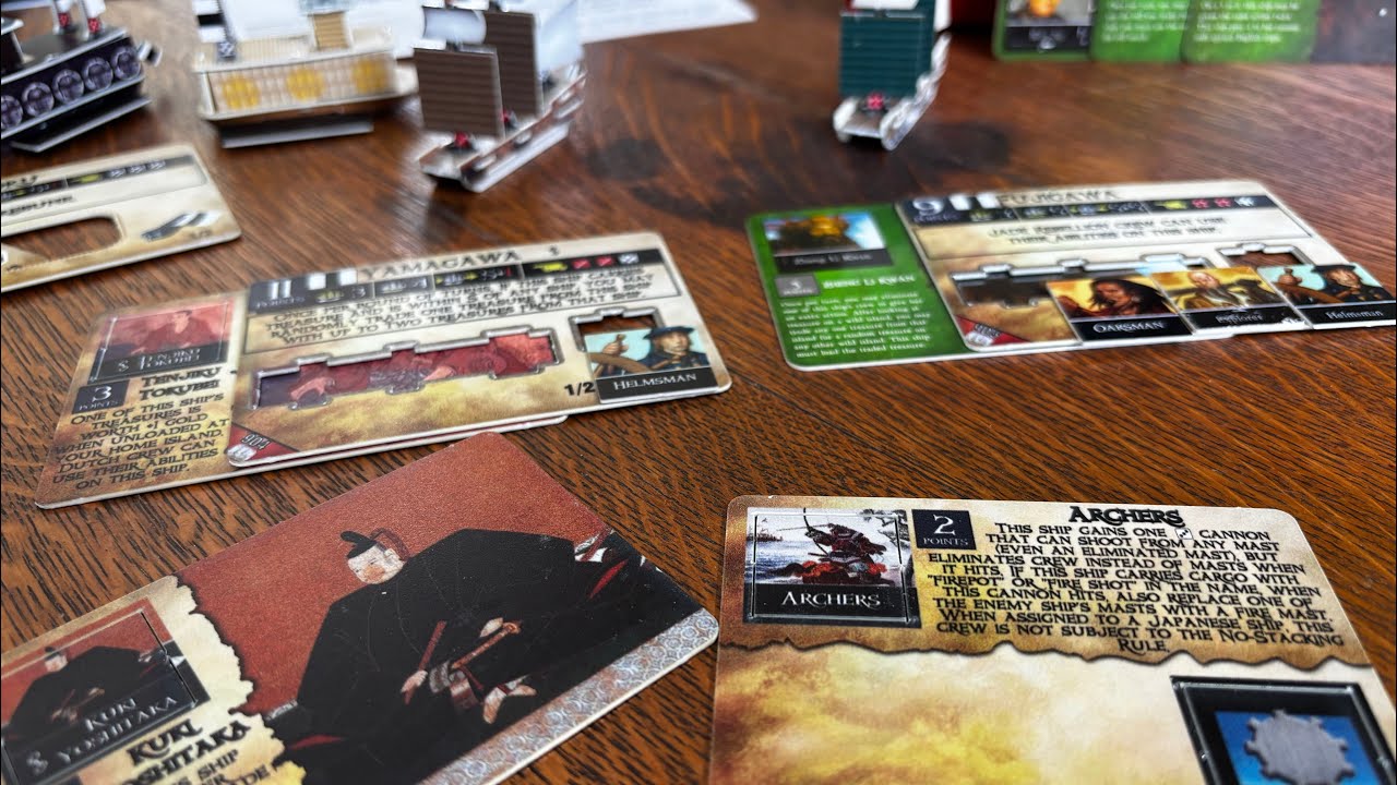 Wizkids Pirates CSG Pirates With Ben Seas Of Japan Expansion Setup + Thoughts 
