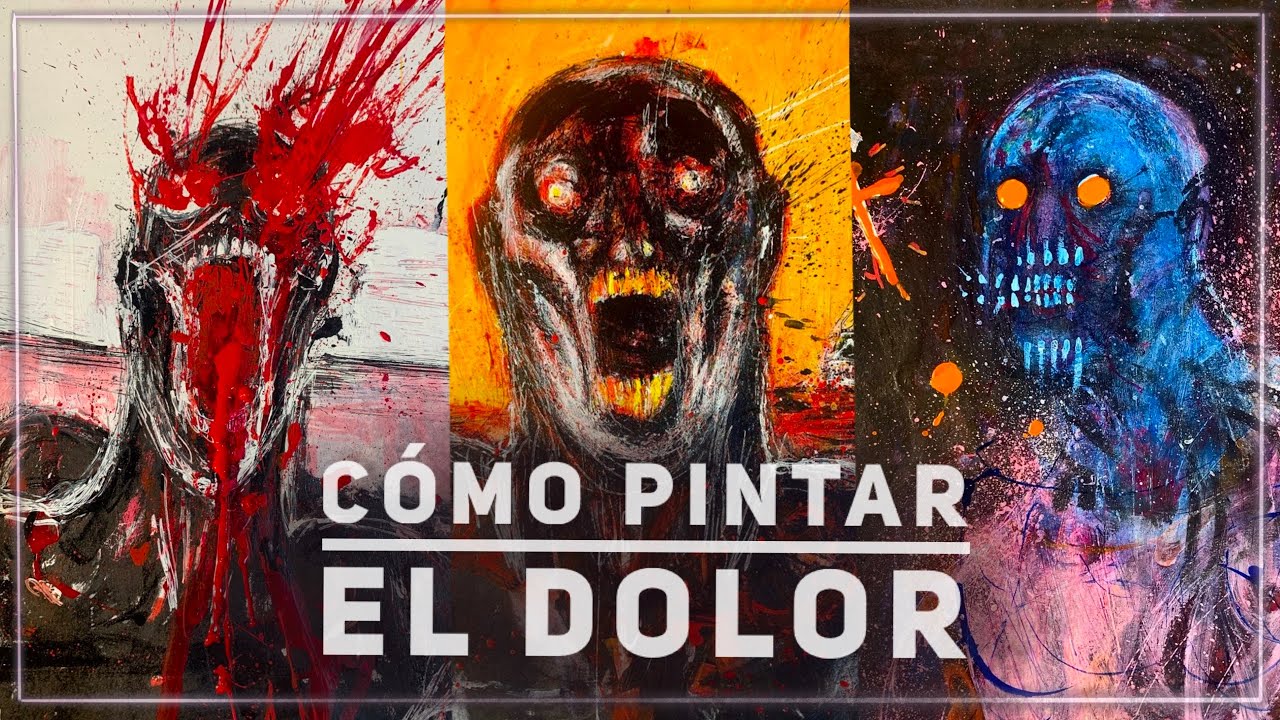 EL BRUTAL ARTE DE LUIS PEREZ BANUS │ C&oacute;mo pintar el dolor