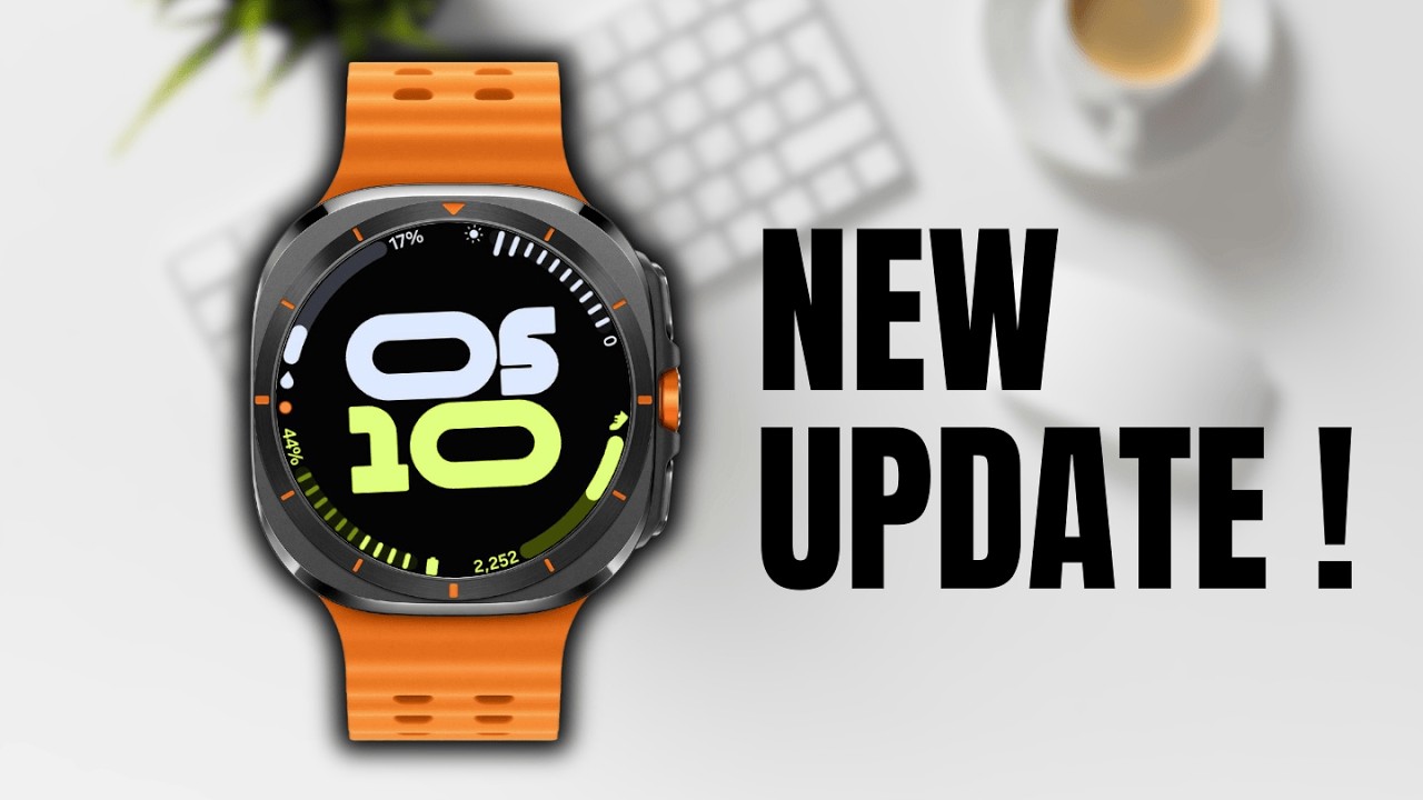 Finally Latest update arrives on Samsung Galaxy Watch Ultra series !