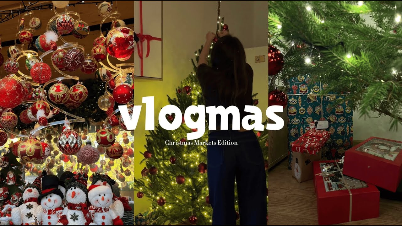 Зимний влог | Украшаю дом, гуляю по рождественским ярмаркам в Праге