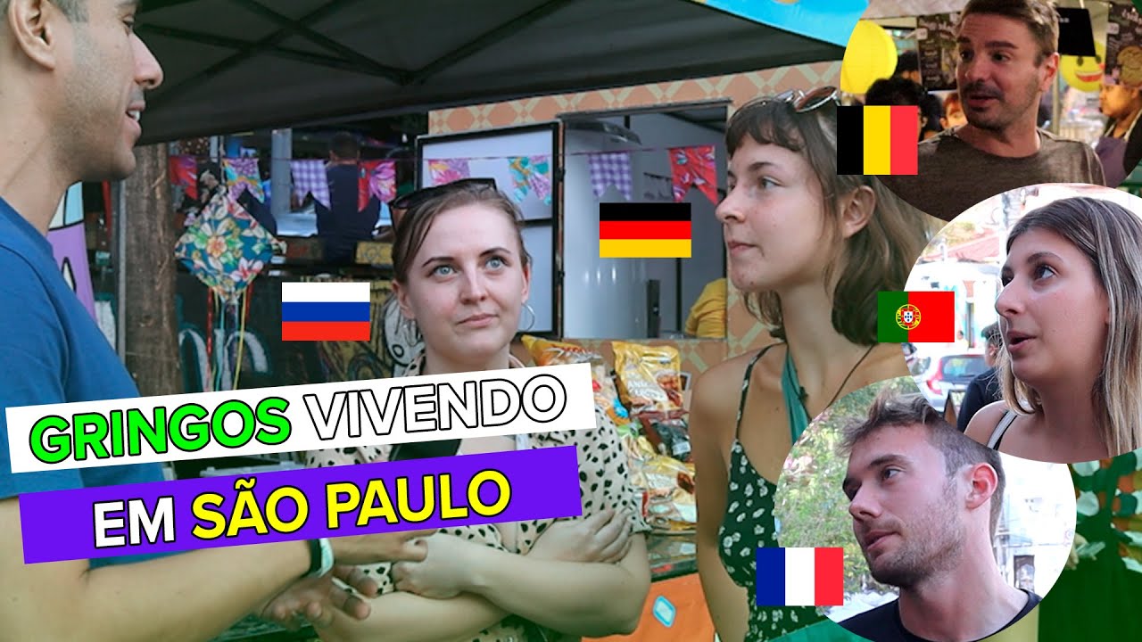 GRINGOS Falando O QUE PENSAM do Brasil
