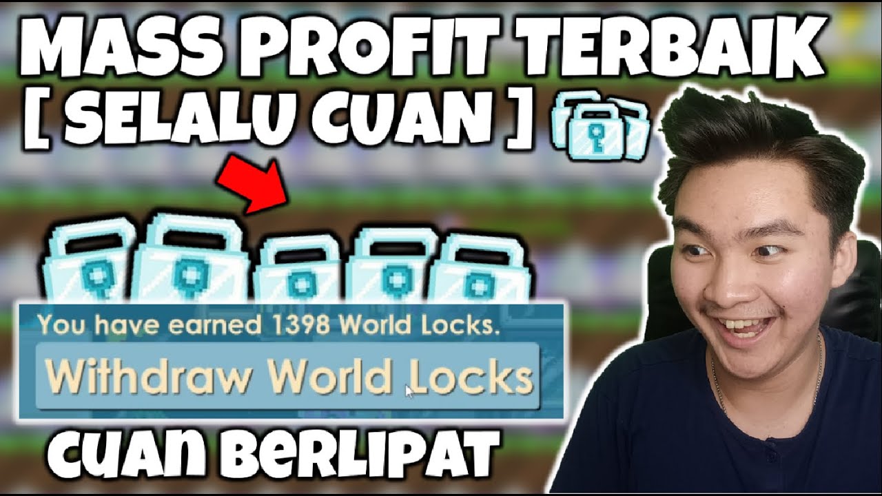 Emang Boleh SeOP Ini?? Mass Yang Selalu Cuan Banyak!! | Growtopia Profit 2023