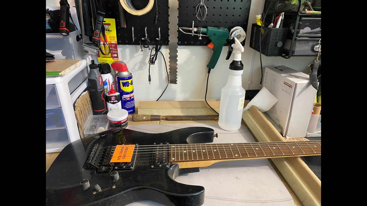 Guitar workshop - Fixing up a 7-string