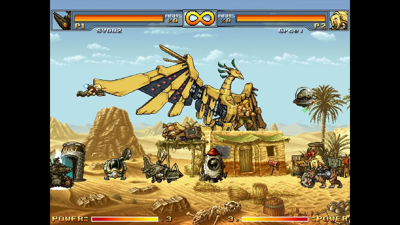 MUGEN Metal Slug(MSA MENU Stage)