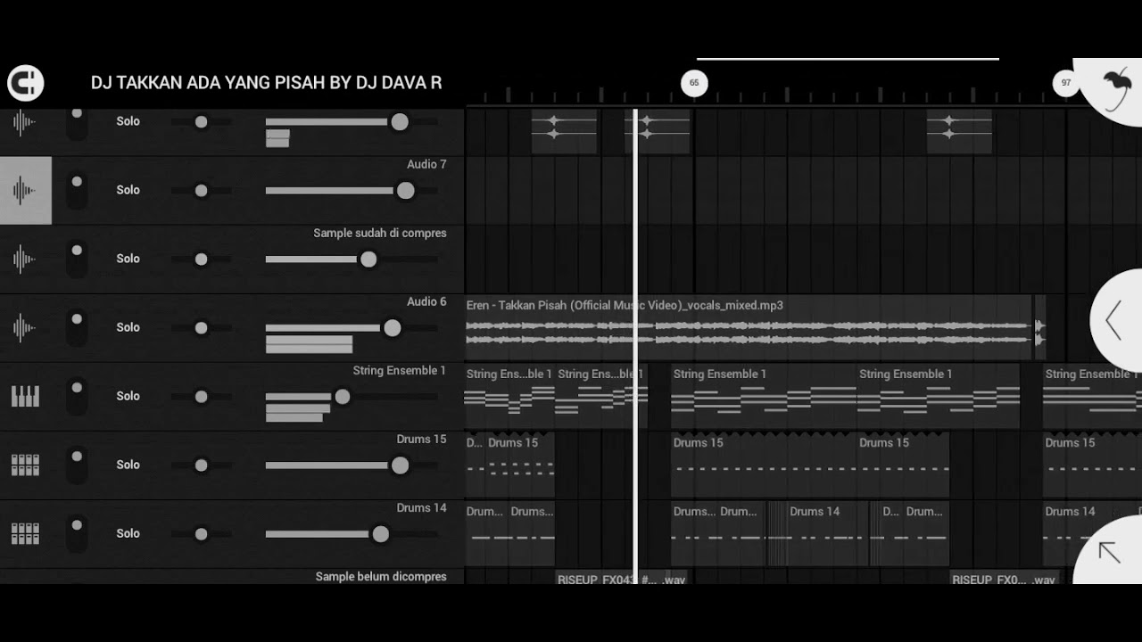 FREE FLM TAKKAN ADA YANG PISAH BY DJ DAVA REVOLUTION