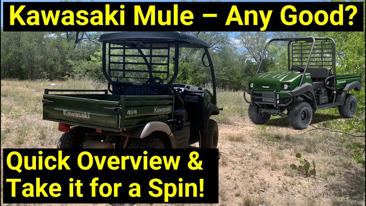 Kawasaki Mule SX ● Quick Overview and Take it for a Spin!