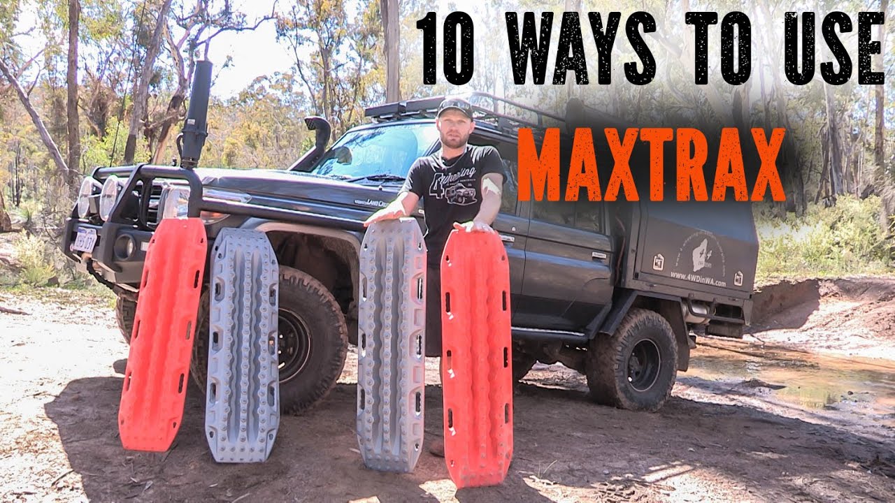MAXTRAX ,10 ways to use Maxtrax 4x4 tips