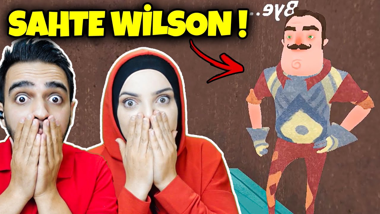 WİLSON OYUN SONU BİZİ KANDIRDI !! | Hello Neighbor Mod