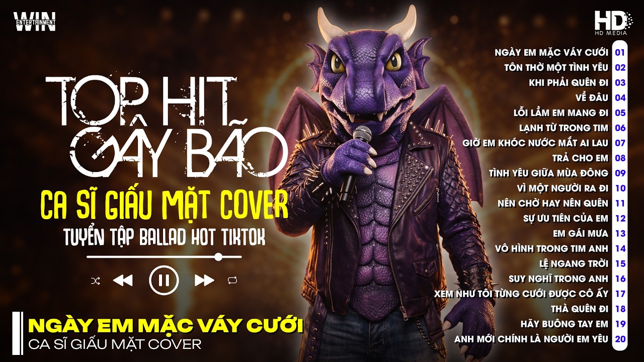 Tuyển Tập Top Ca Sĩ Giấu Mặt Cover - Ngày Em Mặc Váy Cưới, Tôn Thờ Một Tình Yêu, Khi Phải Quên Đi