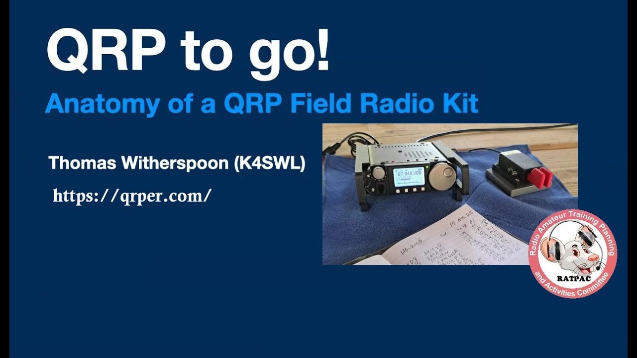 QRP to Go- The Anatomy of a QRP Field Radio Kits from QRPer.com ~ 04/30/2025