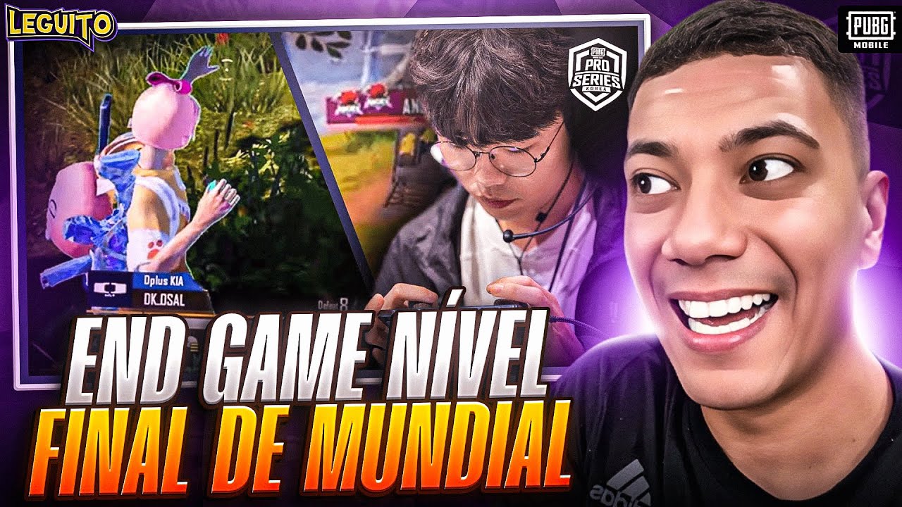 O MELHOR JOGADOR DA PMGC 2024?? PUBG MOBILE REACTION DK OSAL