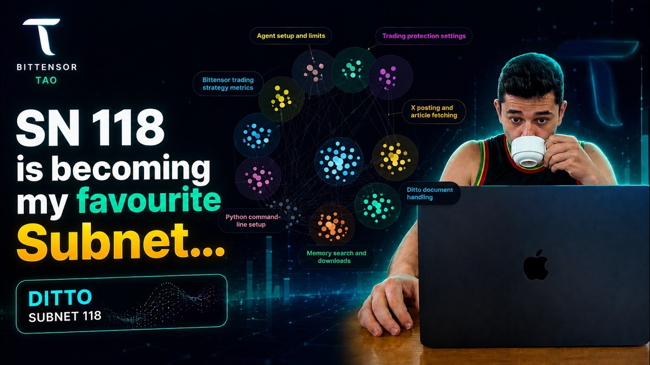 Bittensor Vibecoding 10x faster with SN 118 Ditto + Taostats MCP