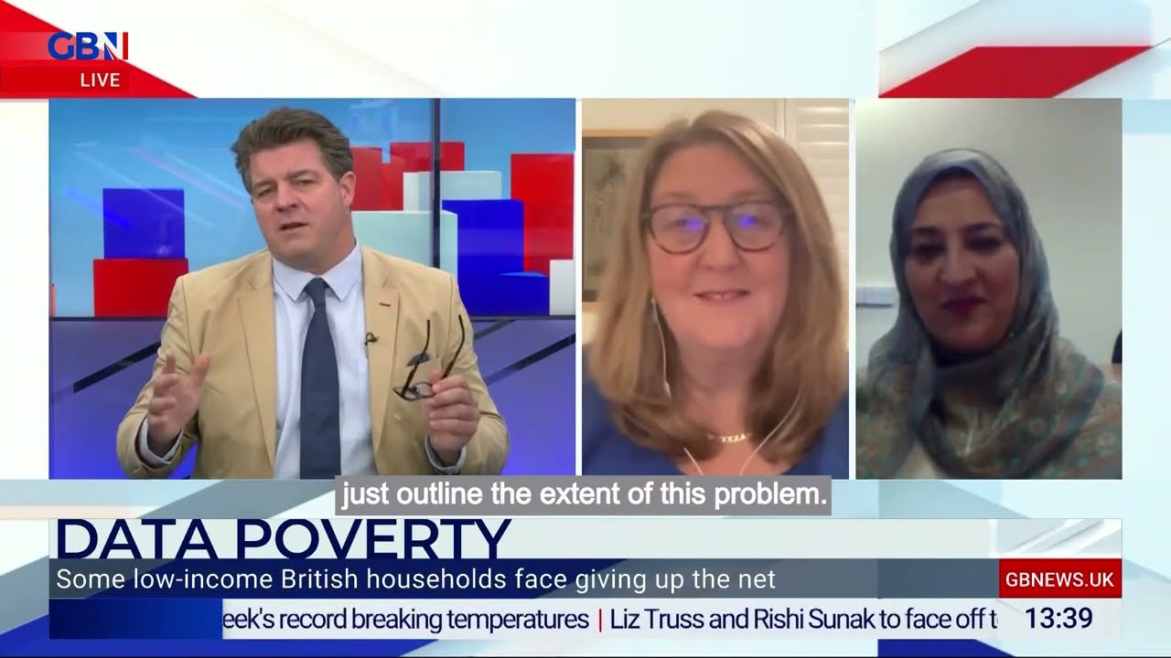 Smartlyte / Get Families Talking discussing the National Databank on GB NEWS.
