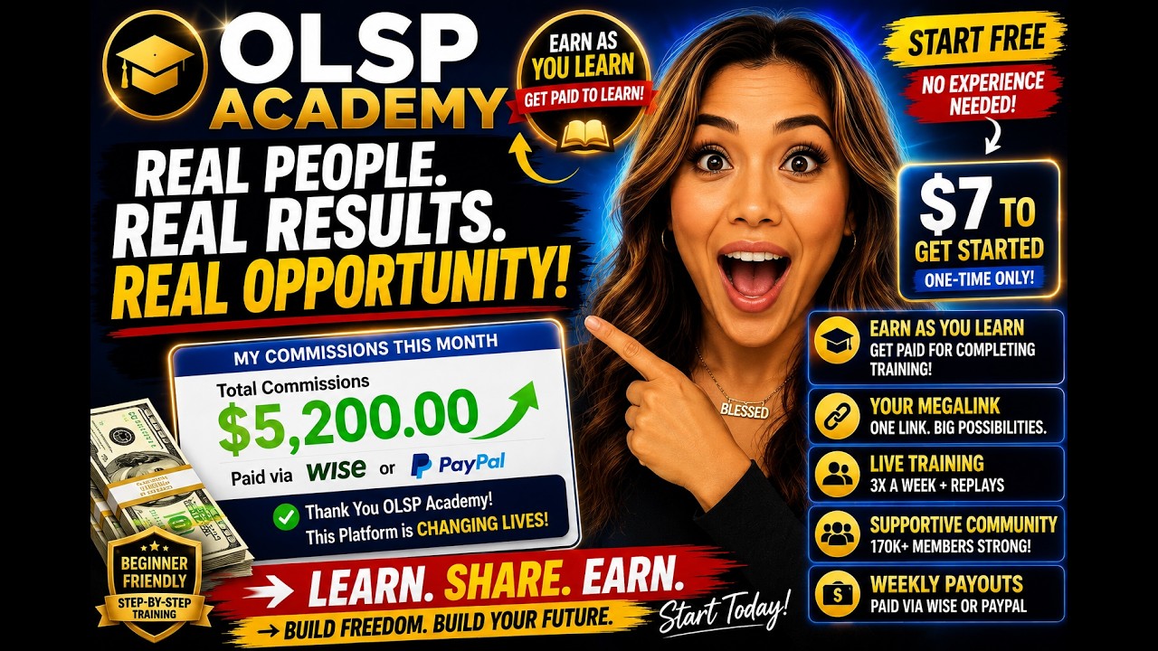 OLSP Academy: Start Free & Learn Affiliate Marketing | My Experience