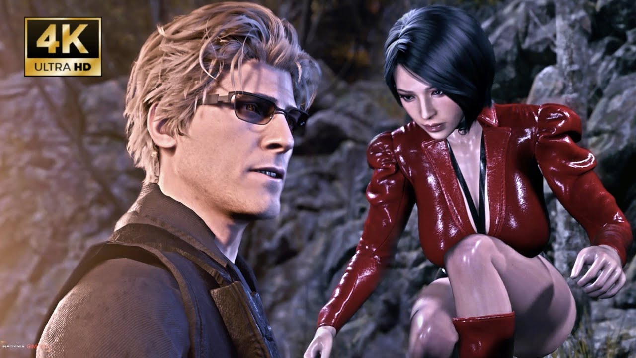 [4K] Albert Wesker Code Veronica Rescue "Daughter" Ada Replace Ashley Gameplay Part 1 RE4R %