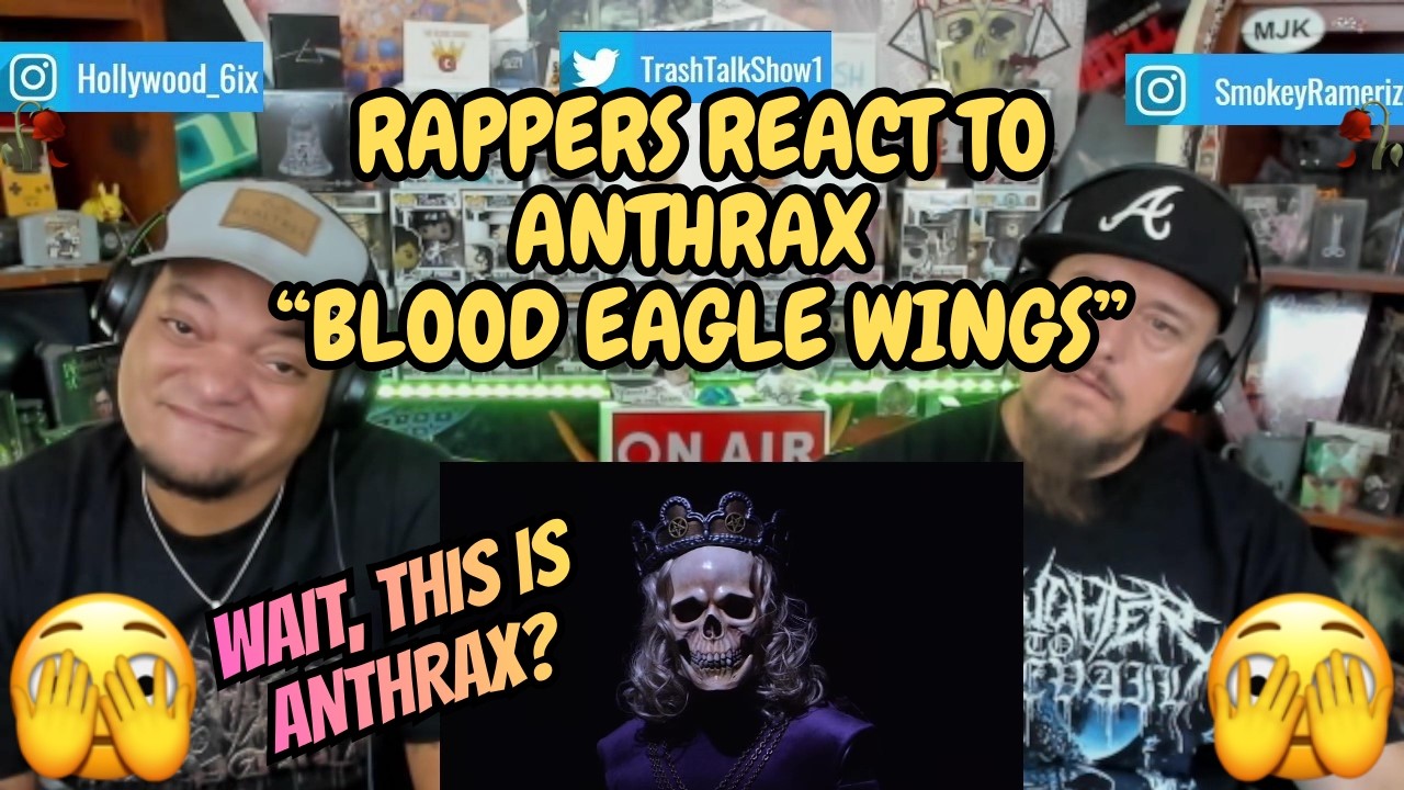 Рэперы реагируют на Anthrax &mdash; &laquo;Blood Eagle Wings&raquo;!!!