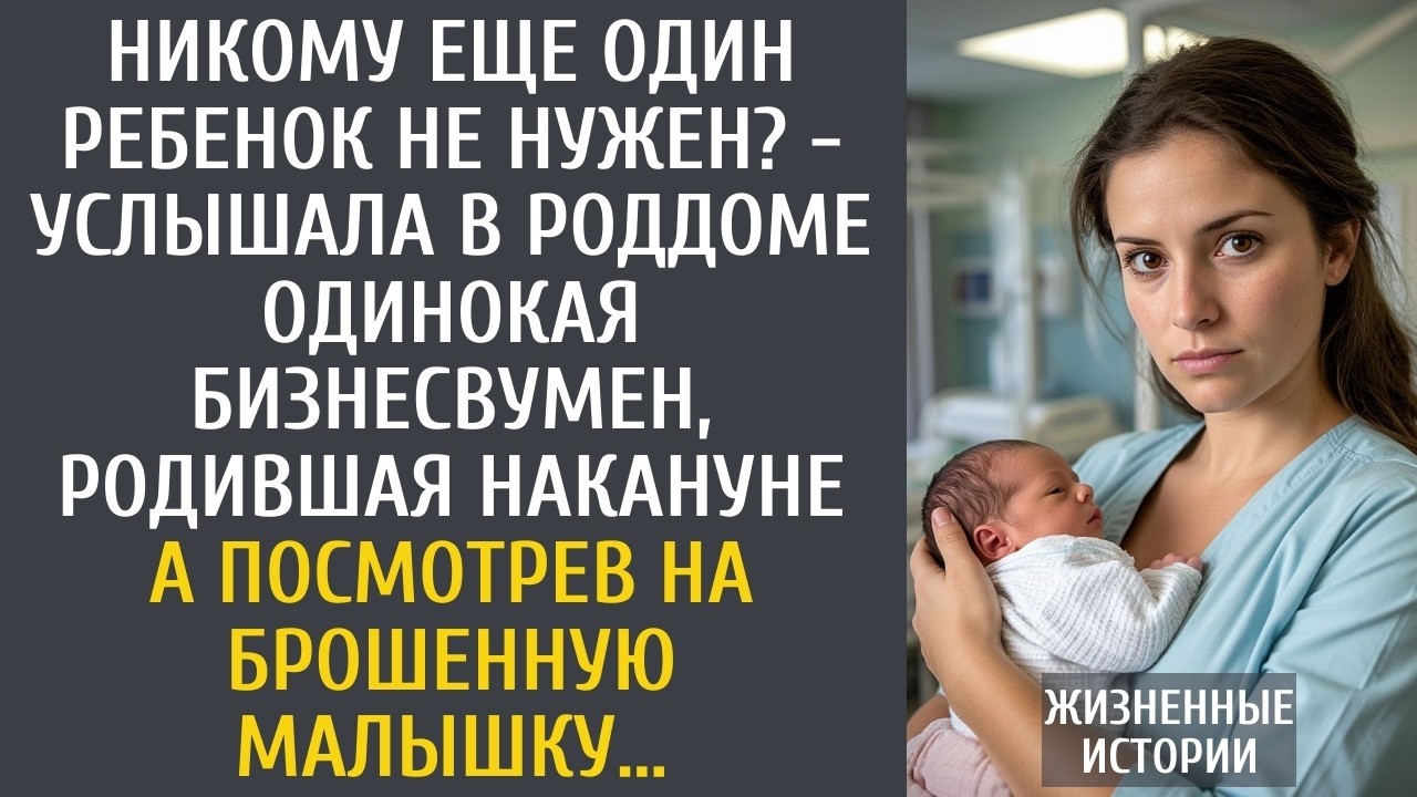 «Никому не нужен ещё один ребёнок?» — услышала в роддоме одинокая бизнесвумен, родившая накануне.