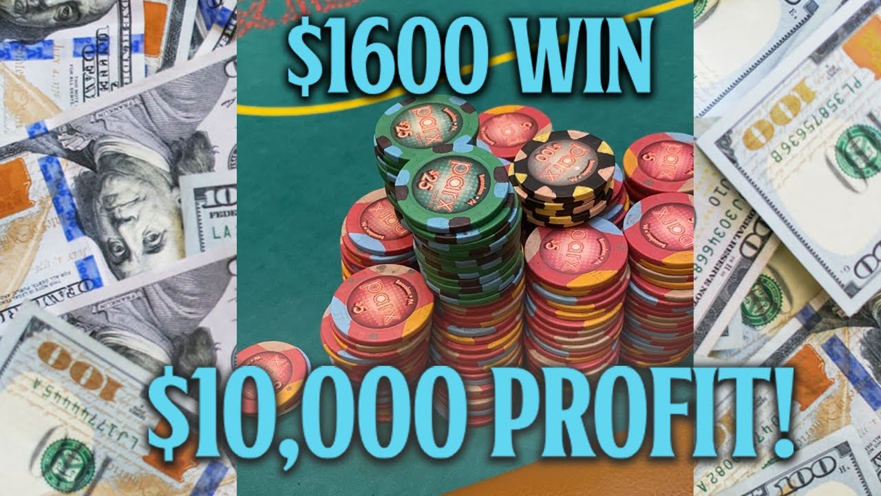 INSANE BLUFF CATCH! $10,000 PROFIT THIS YEAR! 2/5 Session / Poker Vlog #2