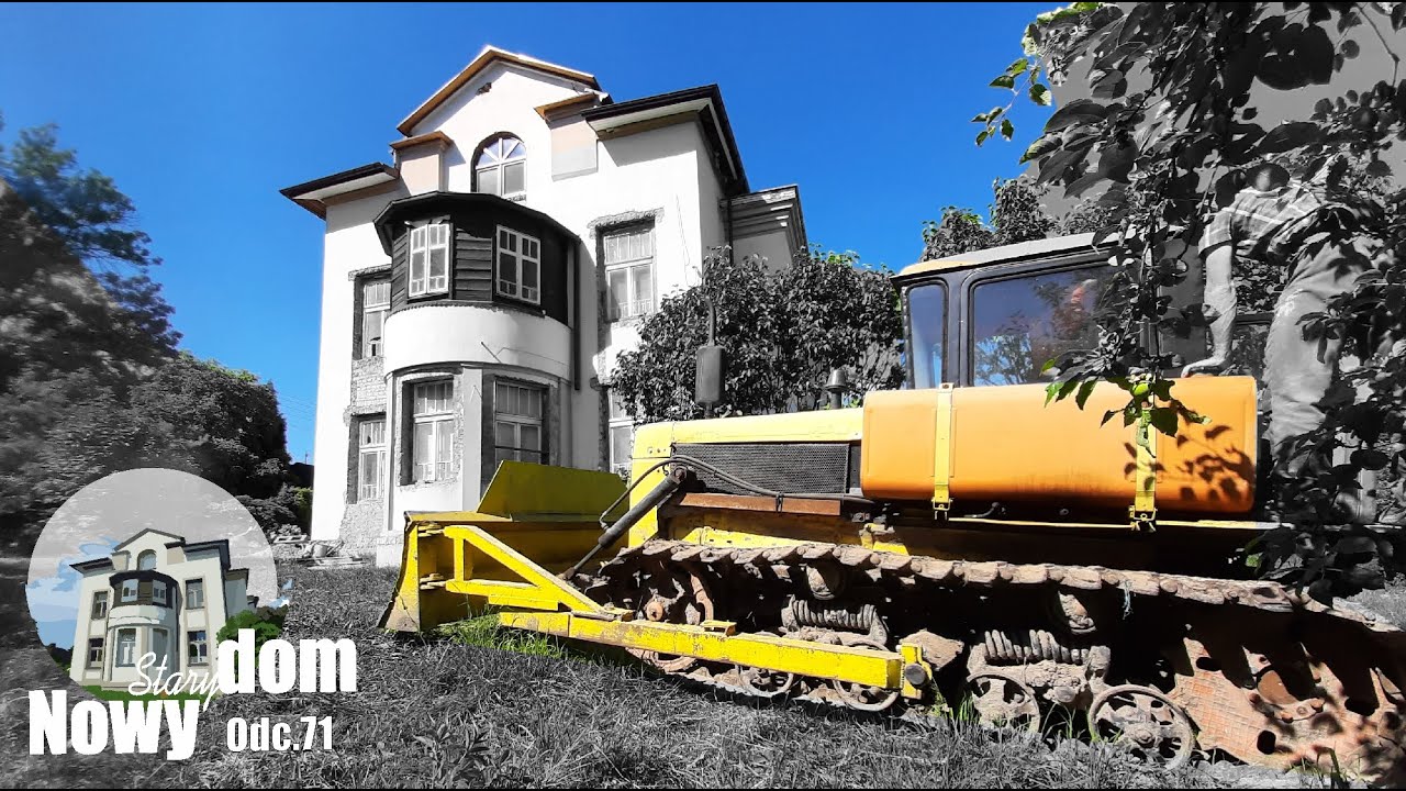 #71 Remont starego domu DT 75 - Traktor gąsienicowy- Lek na całe zło?