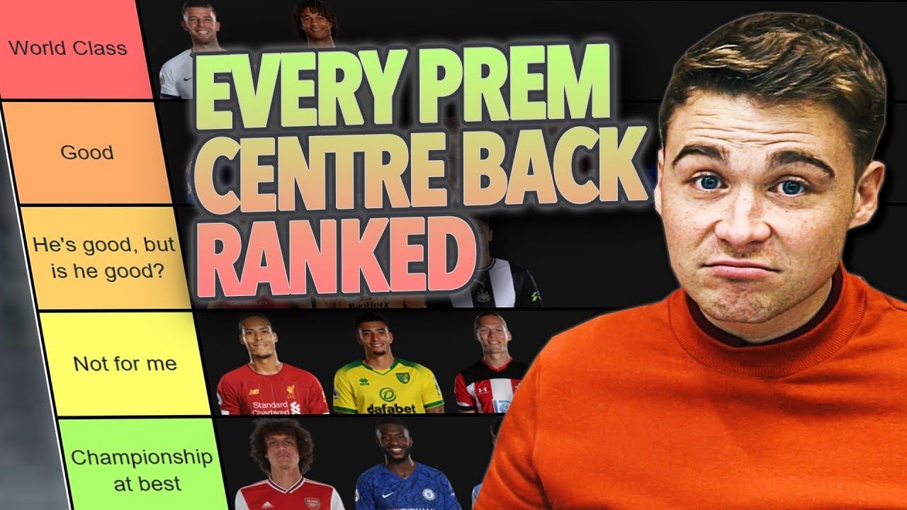 RANKING PREMIER LEAGUE CENTRE BACKS 📈 | TIER LIST #7 | ft Van Dijk, Maguire & David Luiz