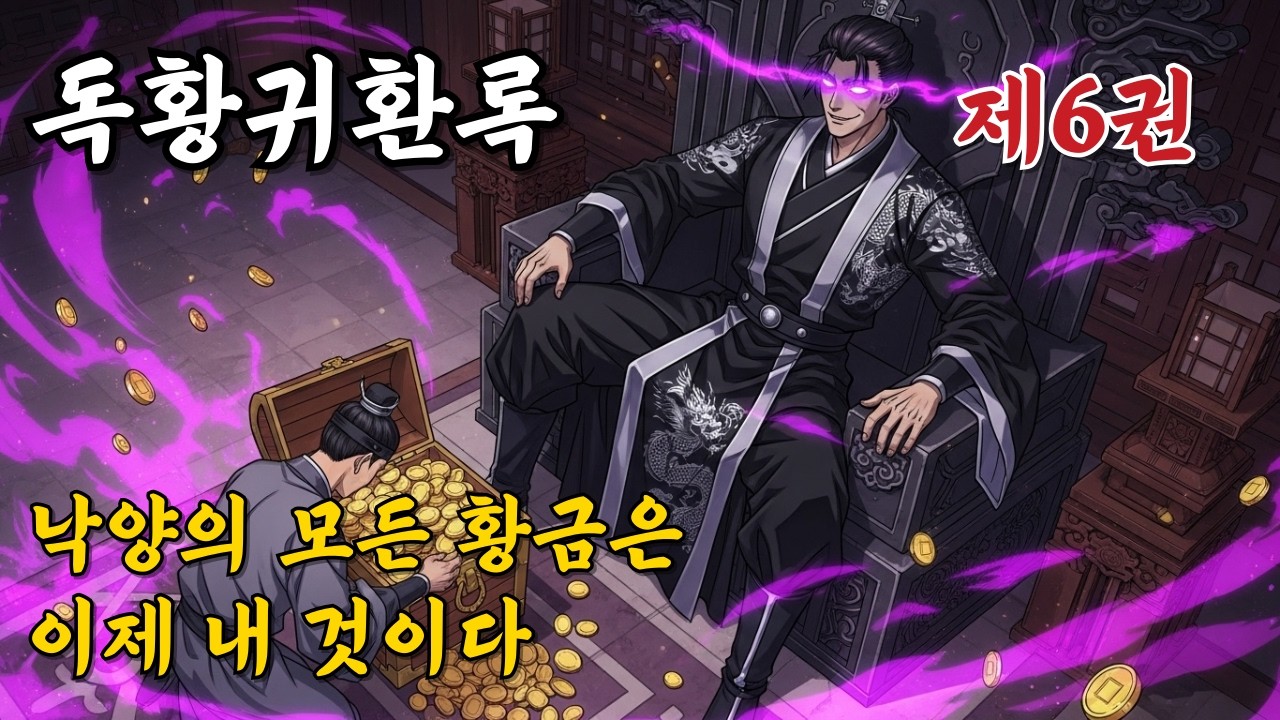 『독황귀환록 1부』제6편 : 낙양 상권을 장악한 독황의 치밀한 설계 | 오디오북