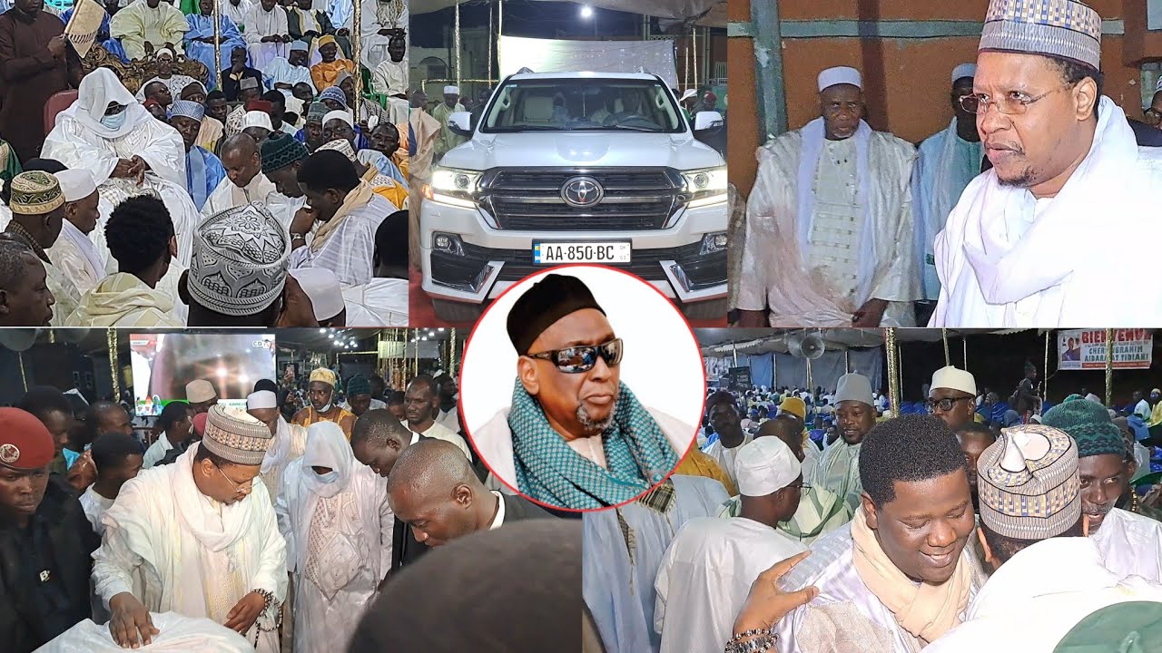🛑GUEDIAWAYE ARRIVÉE THIERNO BACHIR TALL AVEC SON FILS THIERNO CHEIKH OUMAR BACHIR CHEZ CHERIF IB...