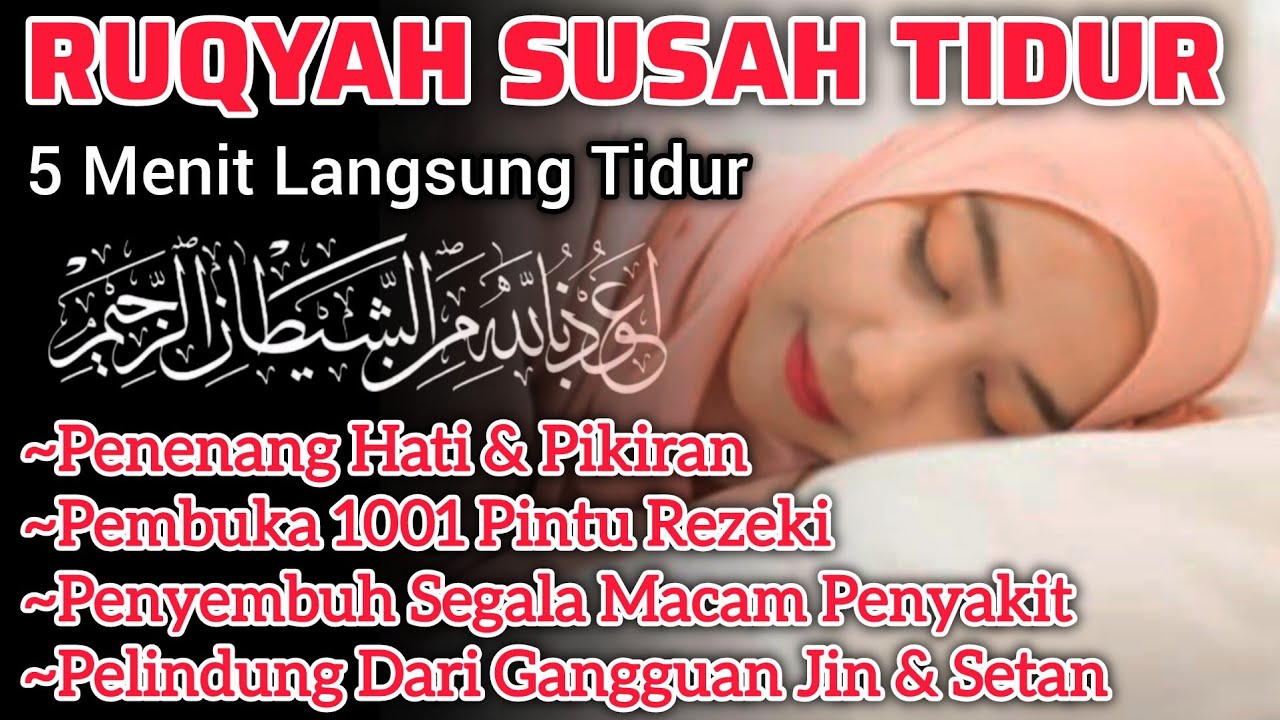 PENGANTAR TIDUR PALING MERDU | Doa & Dzikir Penenang Hati, Pelindung Dari Jin & Sihir