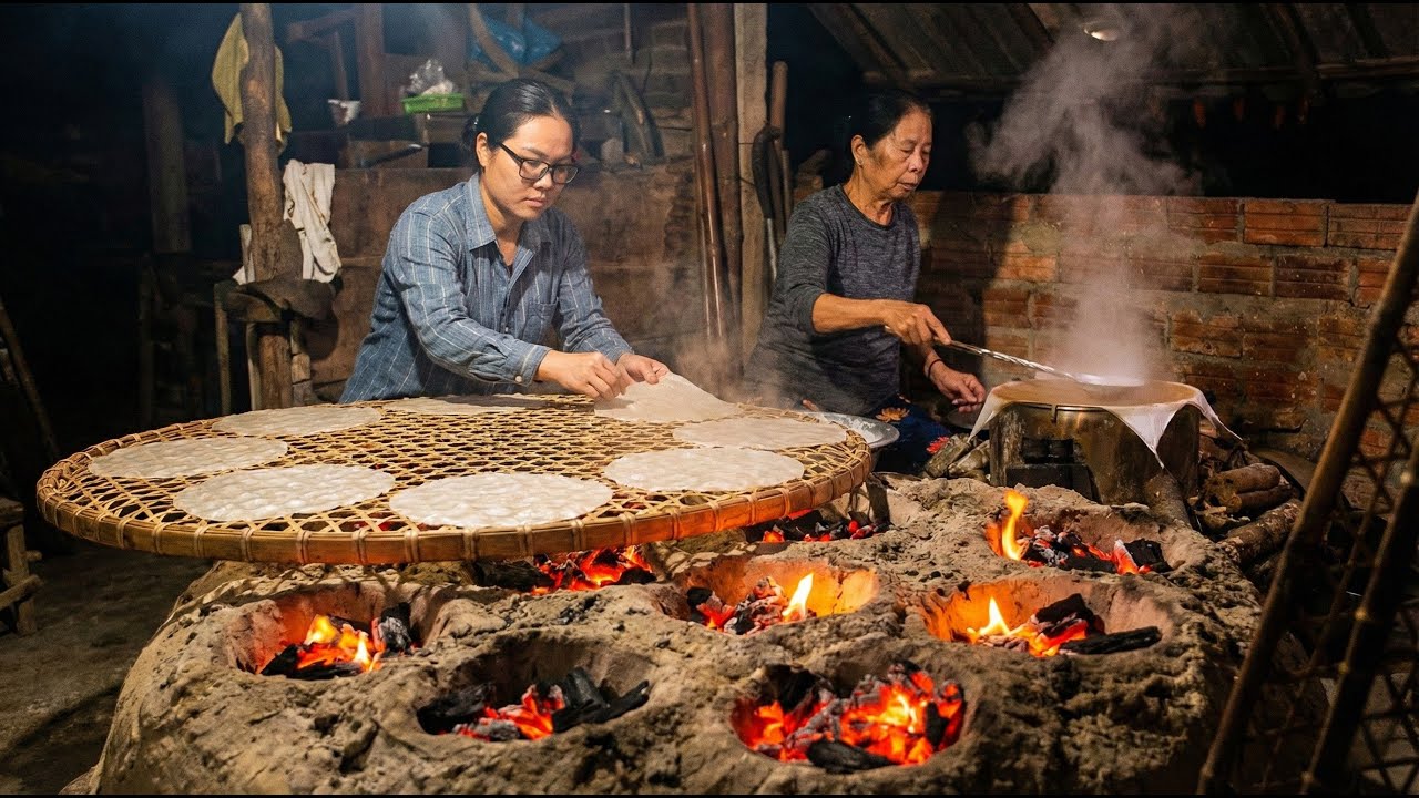 A Famous Vietnamese Food Made by Hand for Over 500 Years (Daily Life)