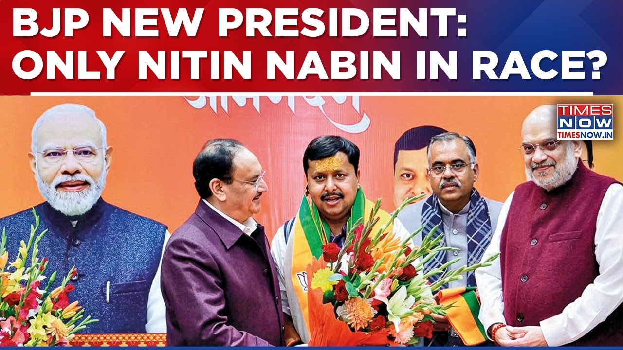 Nitin Nabin All Set To File Nomination For BJP President Post, 5-Time Bihar MLA Only Name In Race?