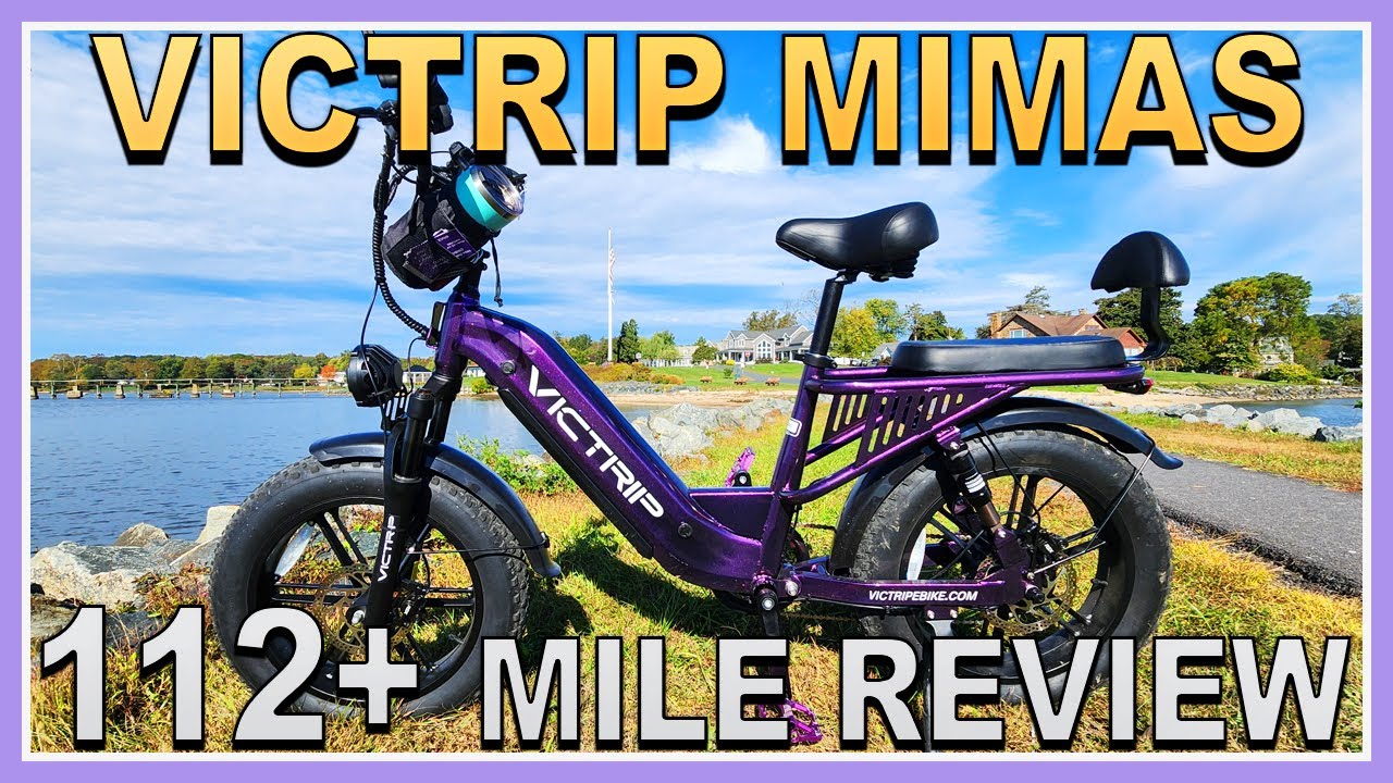Обзор электровелосипеда VICTRIP EBIKE…MIMAS 112+ Mile! Выходите на пробежку и живите жизнью... эл...