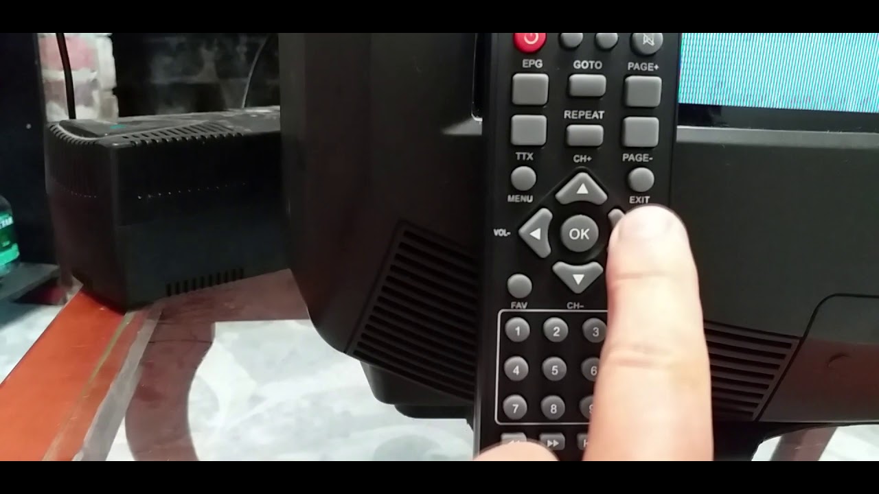 Configuración sistema PAL  decodificador  TDT II