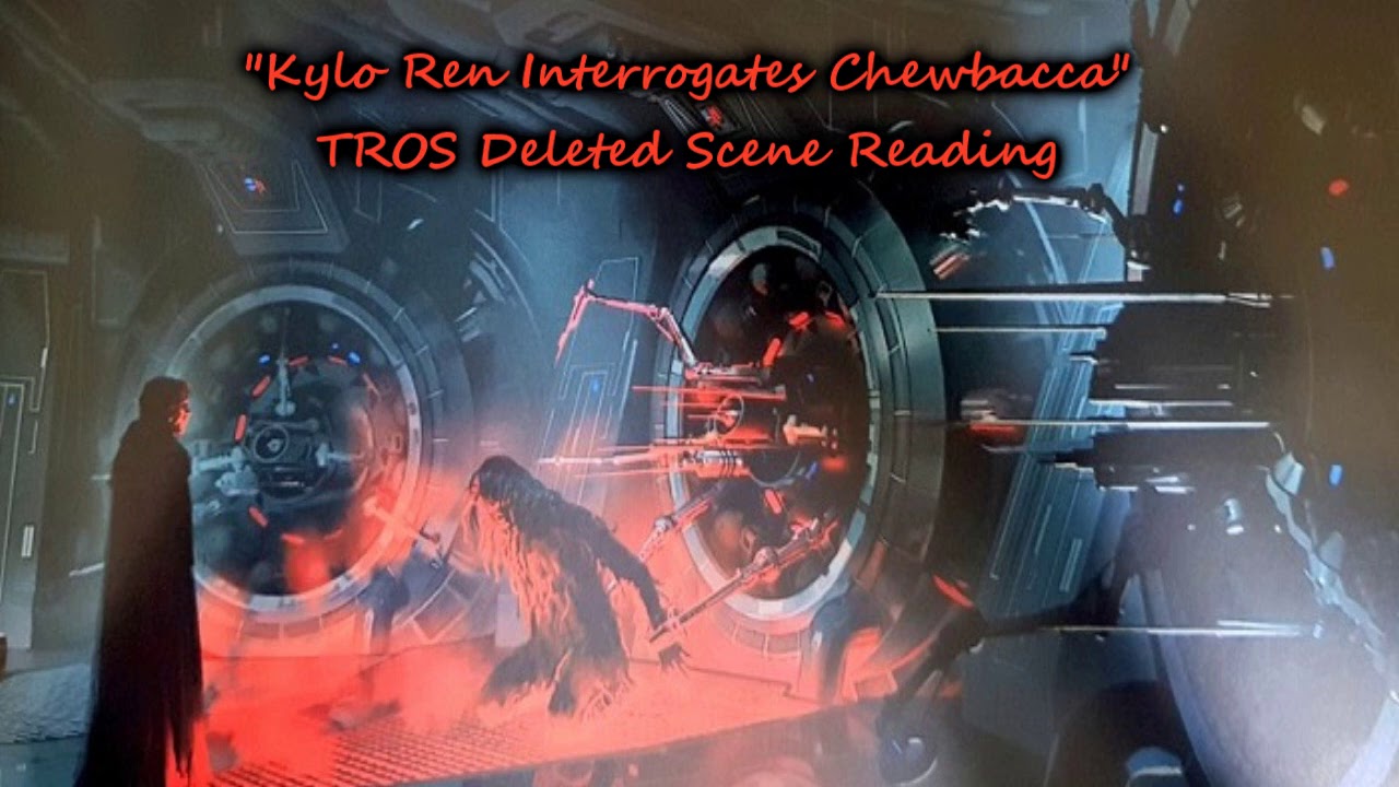 Kylo Interrogates Chewbacca // TROS Deleted Scene